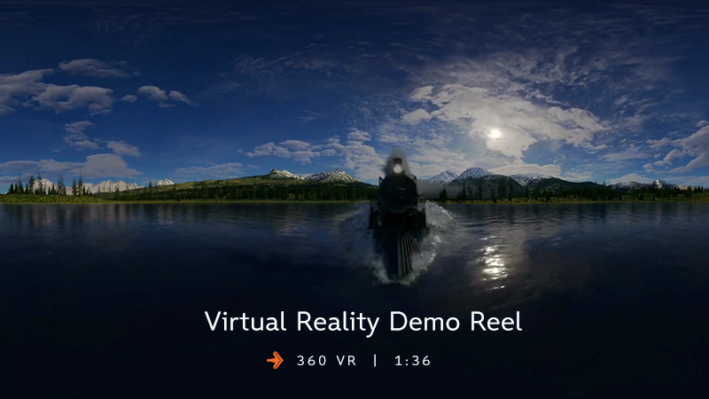 Virtual Reality Demo Reel